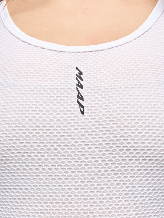 MAAP Women's Team Mid Weight Base Layer White