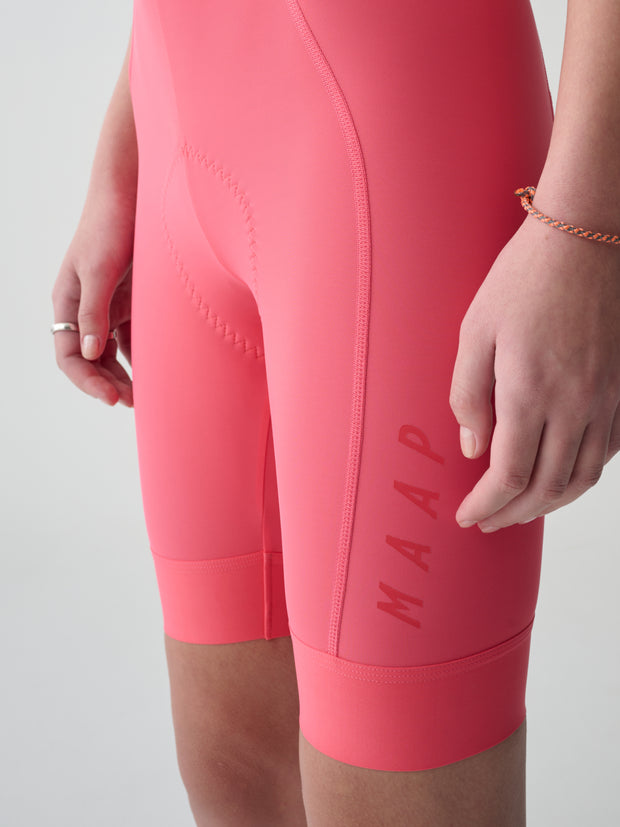 MAAP Team Evo Women's Bib Shorts Vivid Pink - Maats Cycling Culture