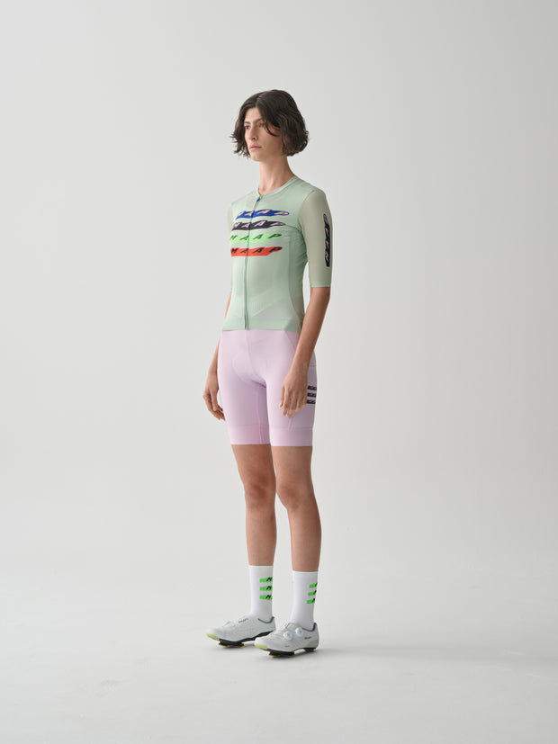 MAAP Evade X Team Evo Women's Cargo Bib Shorts Cherry Blossom