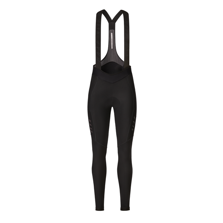 MAAP Team EVO Women's Thermal Cargo Bib Tights Black - Maats Cycling Culture