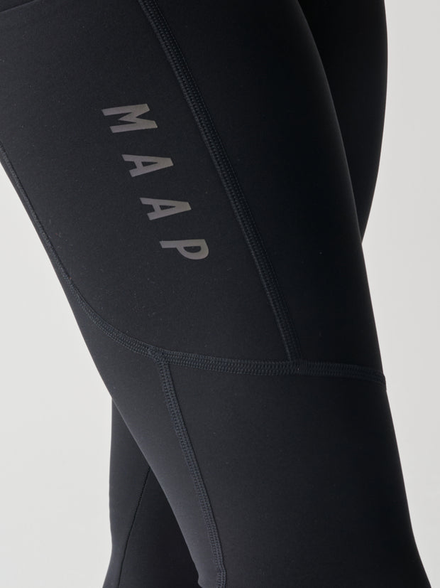 MAAP Team EVO Women's Thermal Cargo Bib Tights Black - Maats Cycling Culture