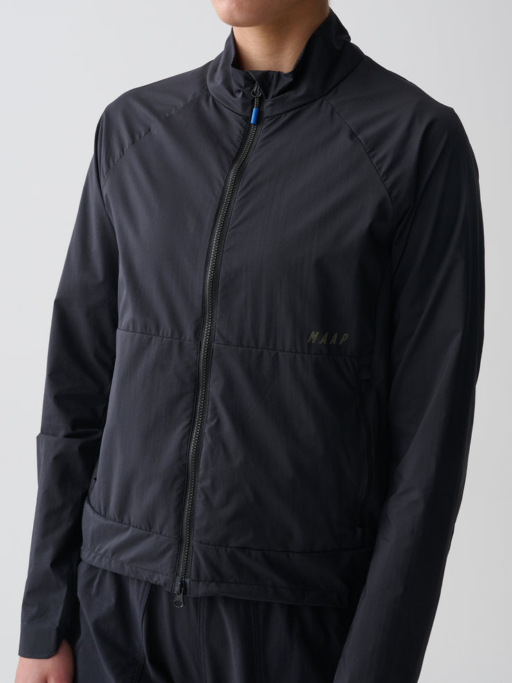 MAAP Alt_Road Women's Wind Jacket Black - Maats Cycling Culture