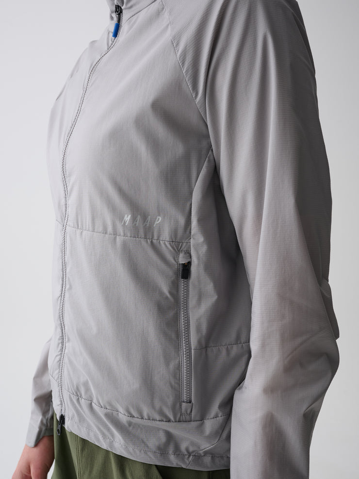 MAAP Alt_Road Women's Wind Jacket Zinc - Maats Cycling Culture
