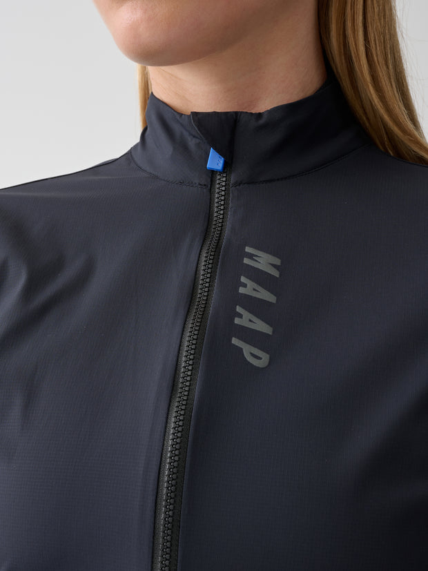 MAAP Women's Flow Jacket Jet Black