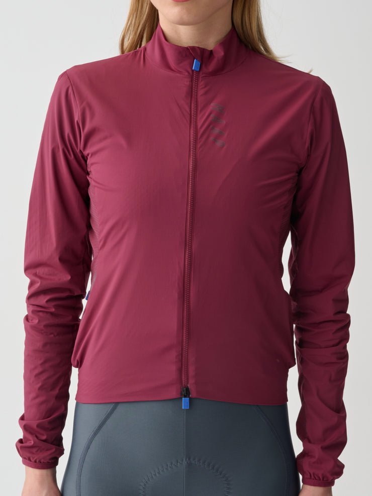 MAAP Flow Women's Insulated Jacket Dark Plum - Maats Cycling Culture