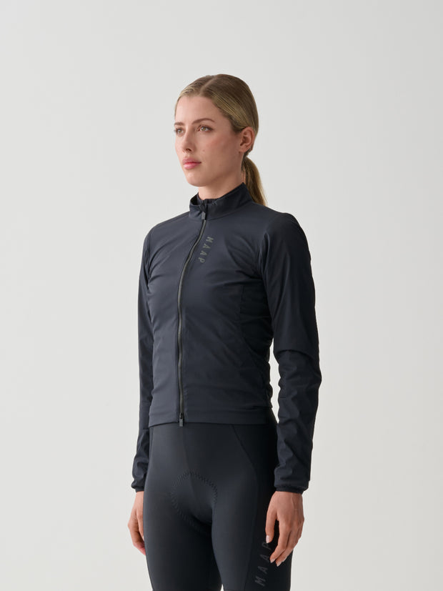MAAP Women's Flow Insulated Jacket Jet Black