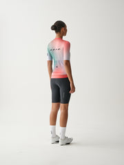 MAAP Blurred Out Pro Hex Women's Jersey 2.0 Flame Mix - Maats Cycling Culture