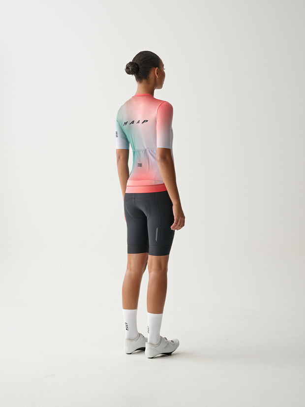 MAAP Blurred Out Pro Hex Women's Jersey 2.0 Flame Mix - Maats Cycling Culture