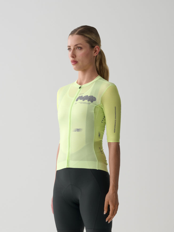 MAAP Aerate Pro Air Women's Jersey 3.0 Shadow Lime