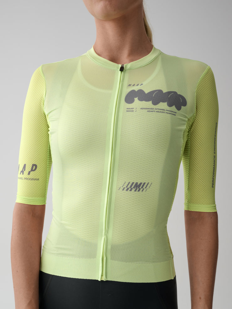 MAAP Aerate Pro Air Women's Jersey 3.0 Shadow Lime