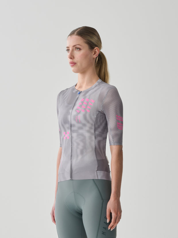 MAAP Privateer C.H Women's Pro Air Jersey 3.0 Steel