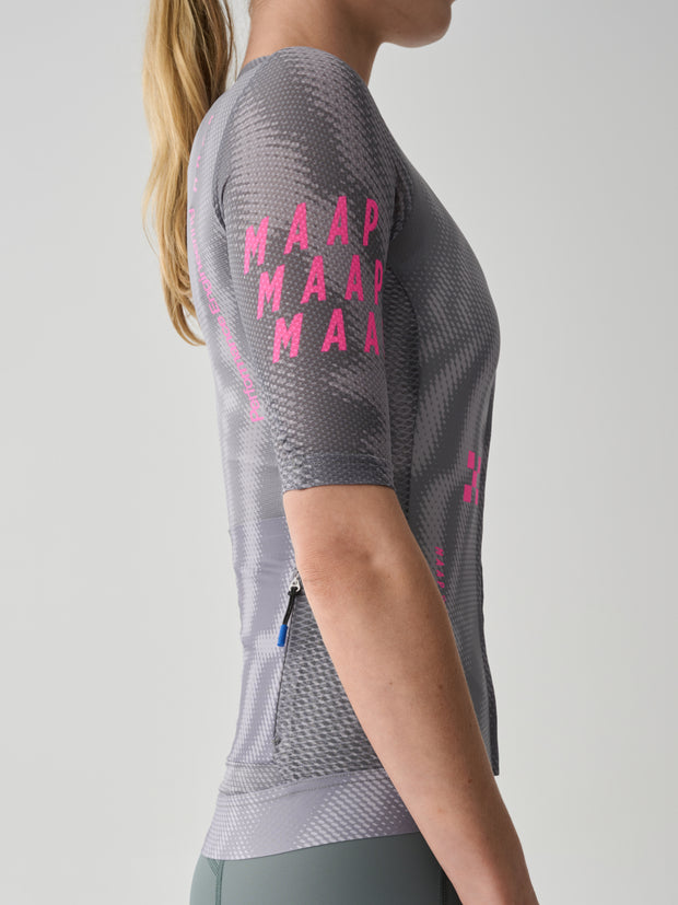 MAAP Privateer C.H Women's Pro Air Jersey 3.0 Steel