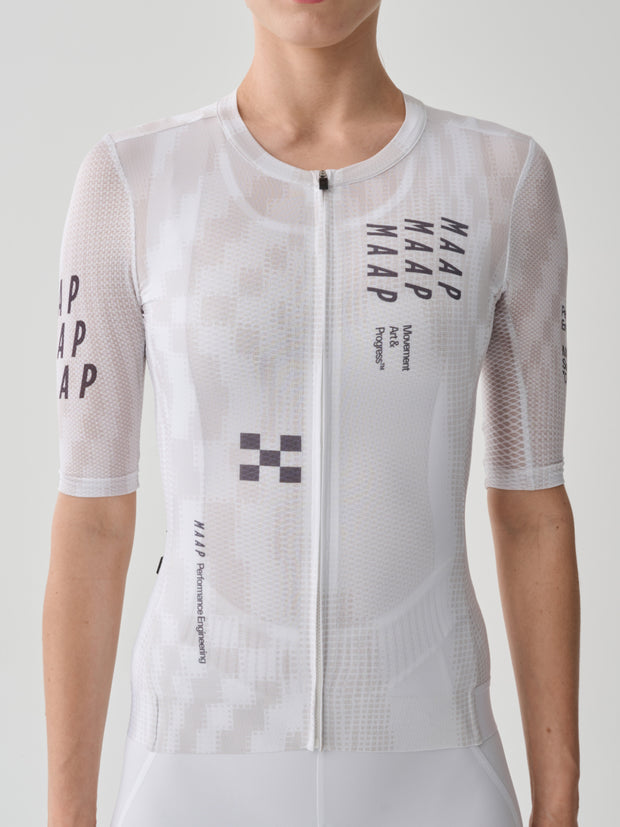 MAAP Privateer F.O Women's Pro Air Jersey 3.0 White
