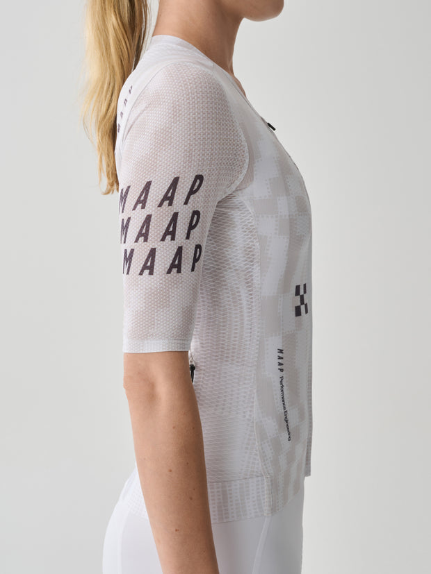 MAAP Privateer F.O Women's Pro Air Jersey 3.0 White