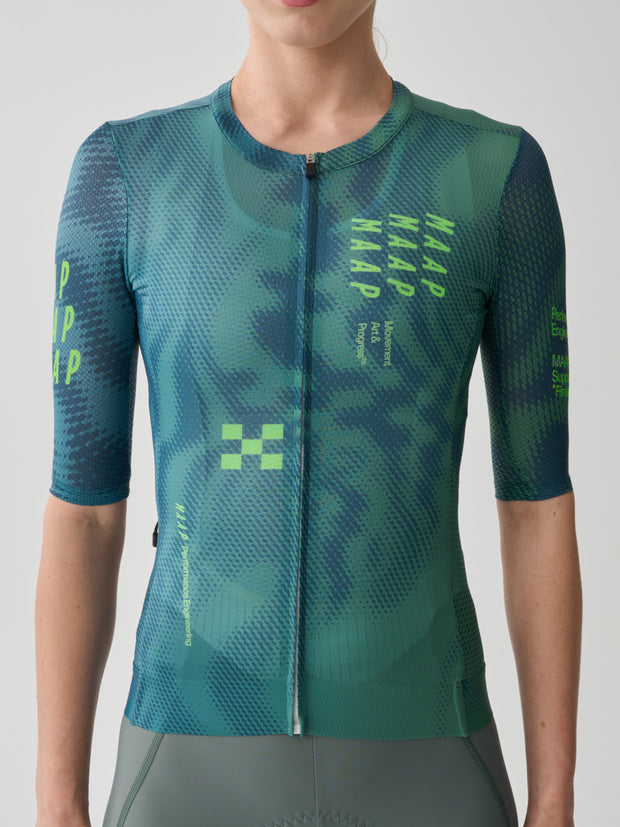 MAAP Privateer R.F Women's Pro Air Jersey 3.0 Green