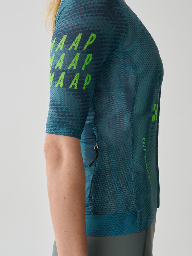 MAAP Privateer R.F Women's Pro Air Jersey 3.0 Green