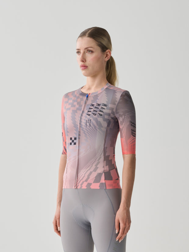 MAAP Privateer T.R Women's Pro Air Jersey 3.0 Tangerine