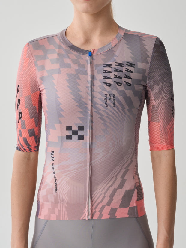 MAAP Privateer T.R Women's Pro Air Jersey 3.0 Tangerine