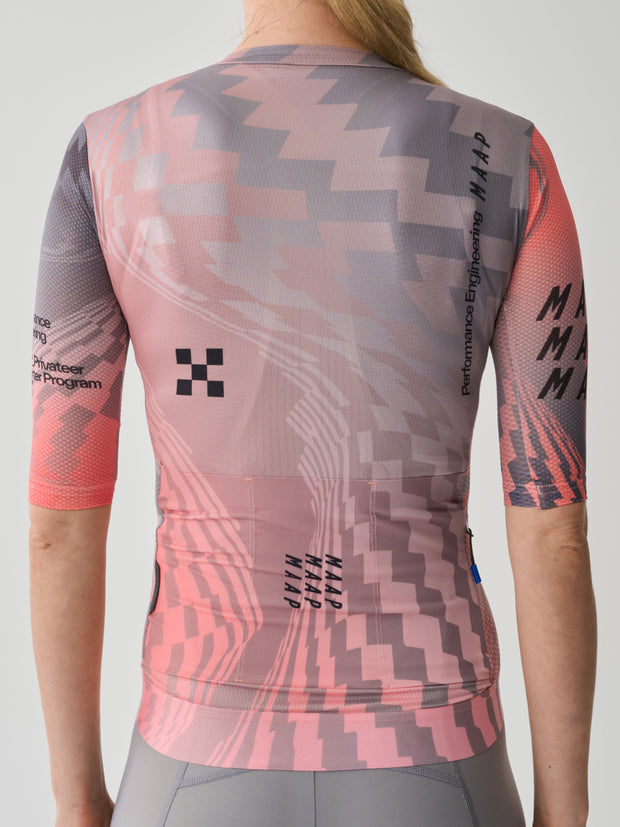 MAAP Privateer T.R Women's Pro Air Jersey 3.0 Tangerine