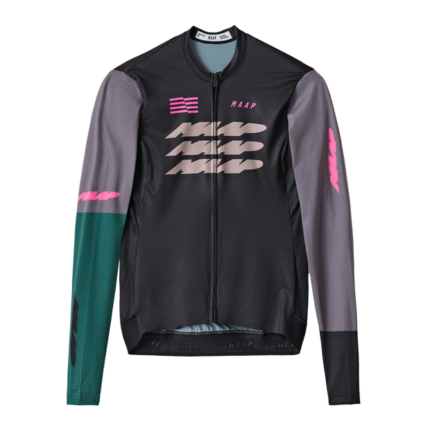 MAAP Eclipse Pro Air Women's Longsleeve Jersey 2.0 Black/Morel - Maats Cycling Culture