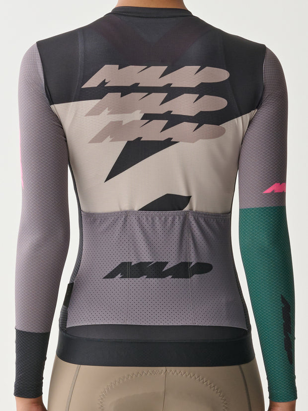 MAAP Eclipse Pro Air Women's Longsleeve Jersey 2.0 Black/Morel