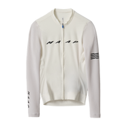 MAAP Evade Pro Base Women's Longsleeve Jersey 2.0 Chalk - Maats Cycling Culture