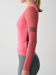 MAAP Evade Pro Base Women's Longsleeve Jersey 2.0 Epic Pink - Maats Cycling Culture