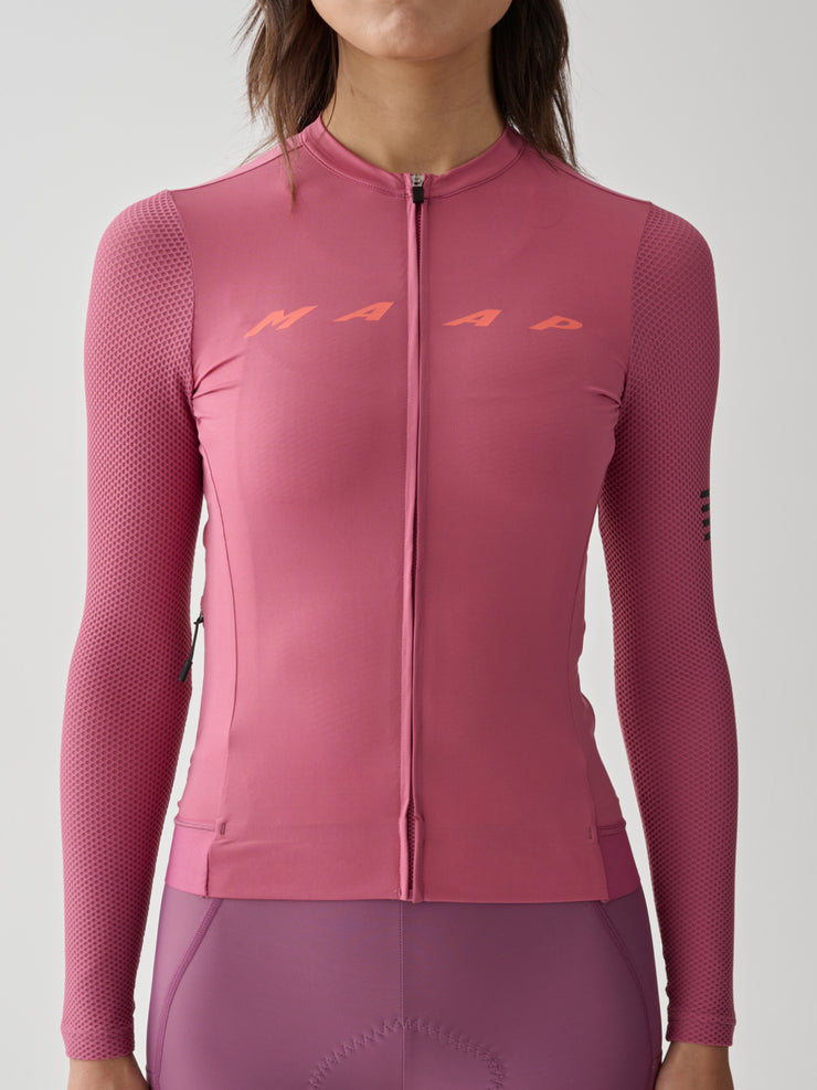 MAAP Evade Pro Base Women's Longsleeve Jersey 2.0 Mauve