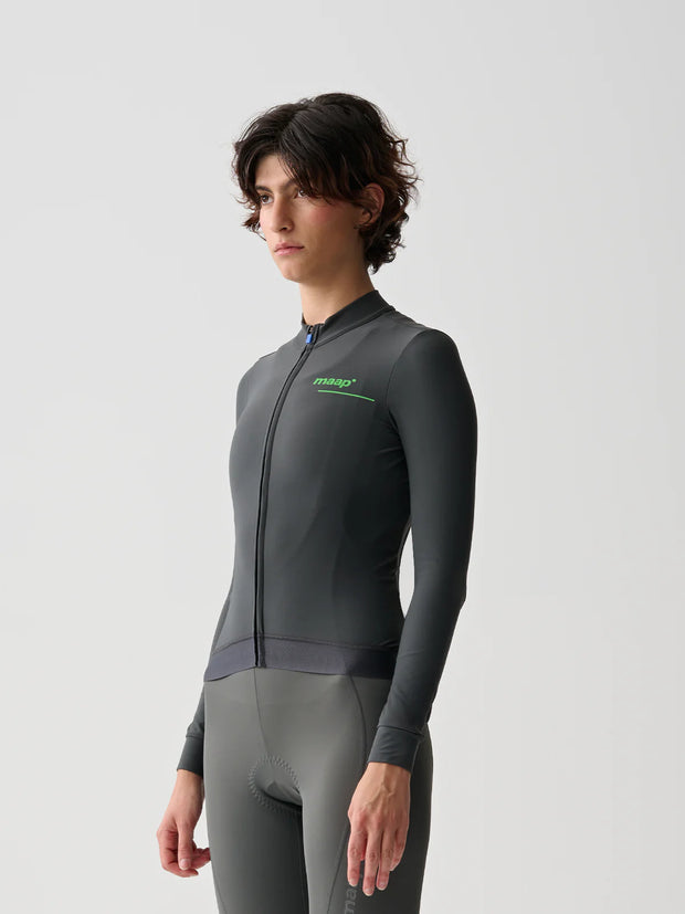 MAAP Training Women's Thermal Longsleeve Jersey Dark Shadow