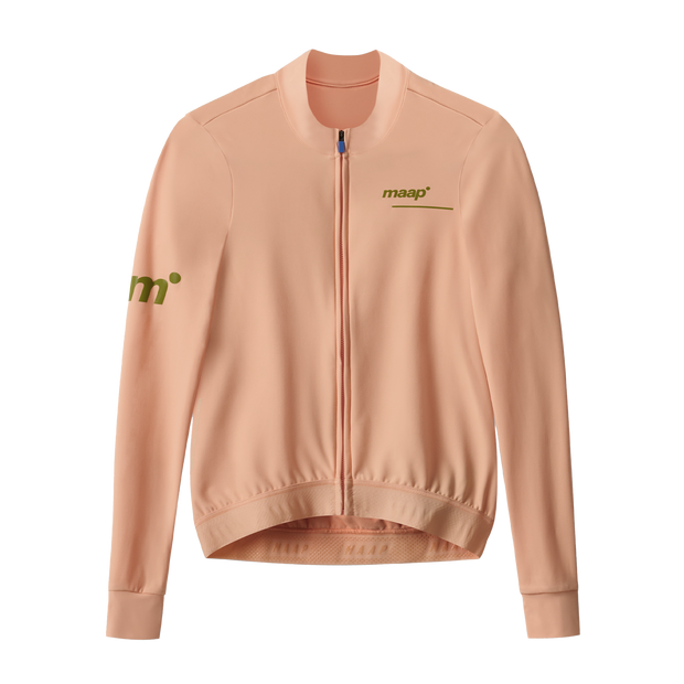 MAAP Training Women's Thermal Longsleeve Jersey Peach