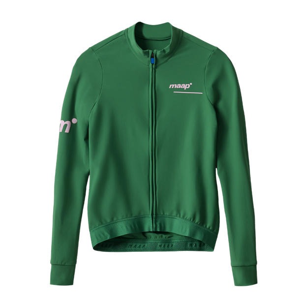 MAAP Training Women's Thermal Longsleeve Jersey Verdant Green - Maats Cycling Culture