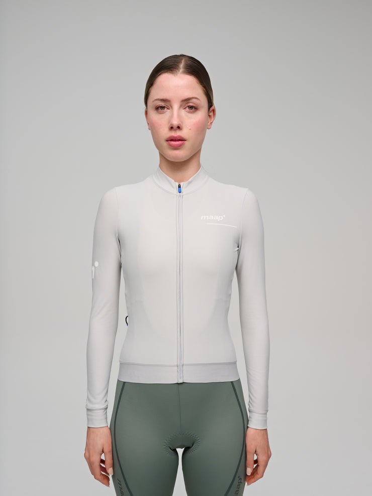 MAAP Training Women's Thermal Longsleeve Jersey Glacier