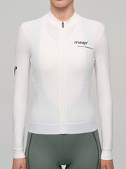 MAAP Training Women's Thermal Longsleeve Jersey White