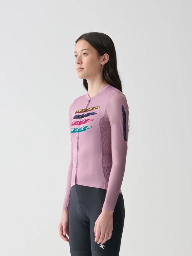 MAAP Evade X Pro Air Women's Longsleeve Jersey 2.0 Raisin - Maats Cycling Culture