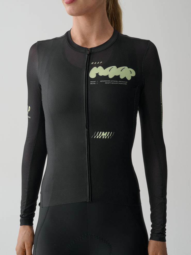 MAAP Aerate Pro Air Women's Longsleeve Jersey 3.0 Black