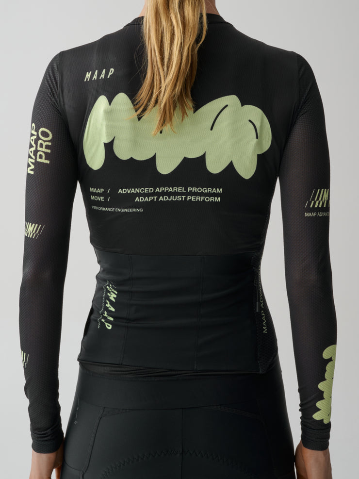 MAAP Aerate Pro Air Women's Longsleeve Jersey 3.0 Black