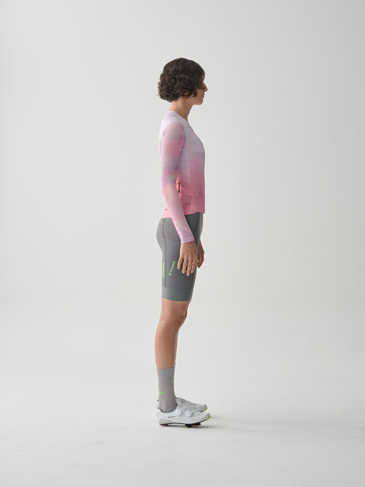MAAP Blur Women's Pro Air Longsleeve Jersey 3.0 Rosa