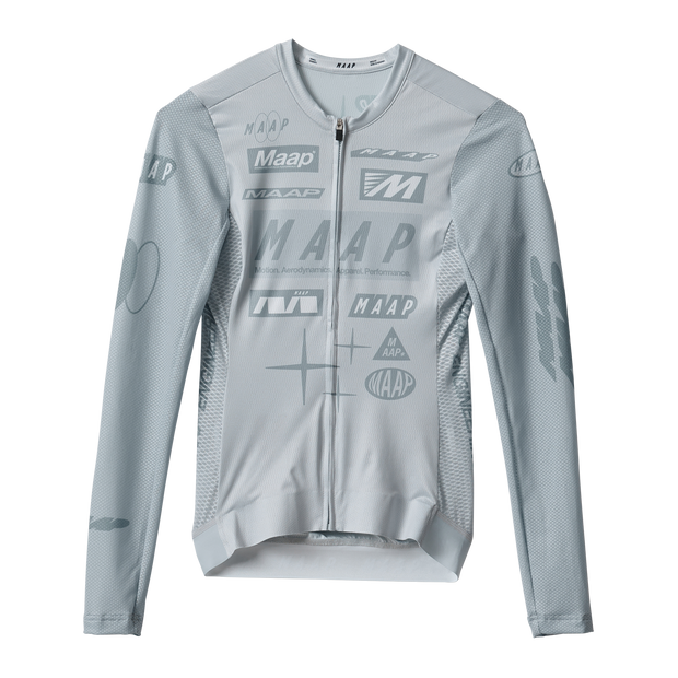 MAAP Drome Pro Air Women's Longsleeve Jersey Ice Gray