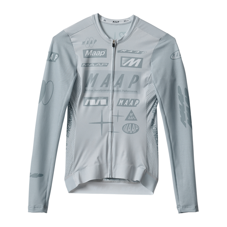 MAAP Drome Pro Air Women's Longsleeve Jersey Ice Gray