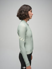 MAAP Aeon Women's Winter Thermal Longsleeve Jersey Greystone