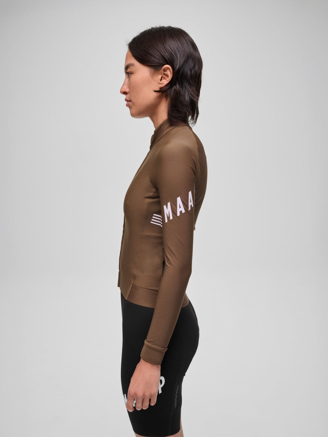MAAP Women's Apex Aeon Thermal Long Sleeve Jersey Espresso | Maats
