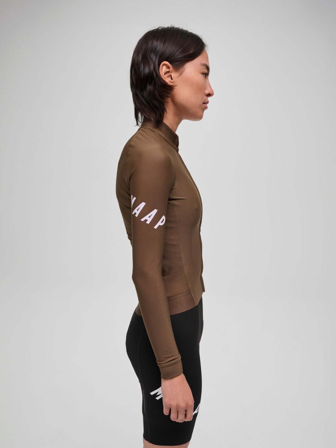 トップス maa MAAP Women's Apex Aeon Thermal Long Sleeve Jersey Espresso | Maats
