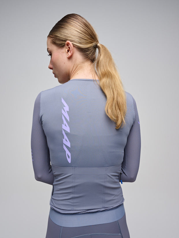 MAAP Emerge Women's Longsleeve Jersey Galaxy Blue