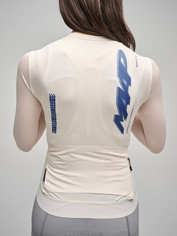 MAAP Evade Blaze Women's Pro Air Longsleeve Jersey 3.0 Vanilla