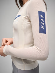 MAAP Evade Blaze Women's Pro Air Longsleeve Jersey 3.0 Vanilla
