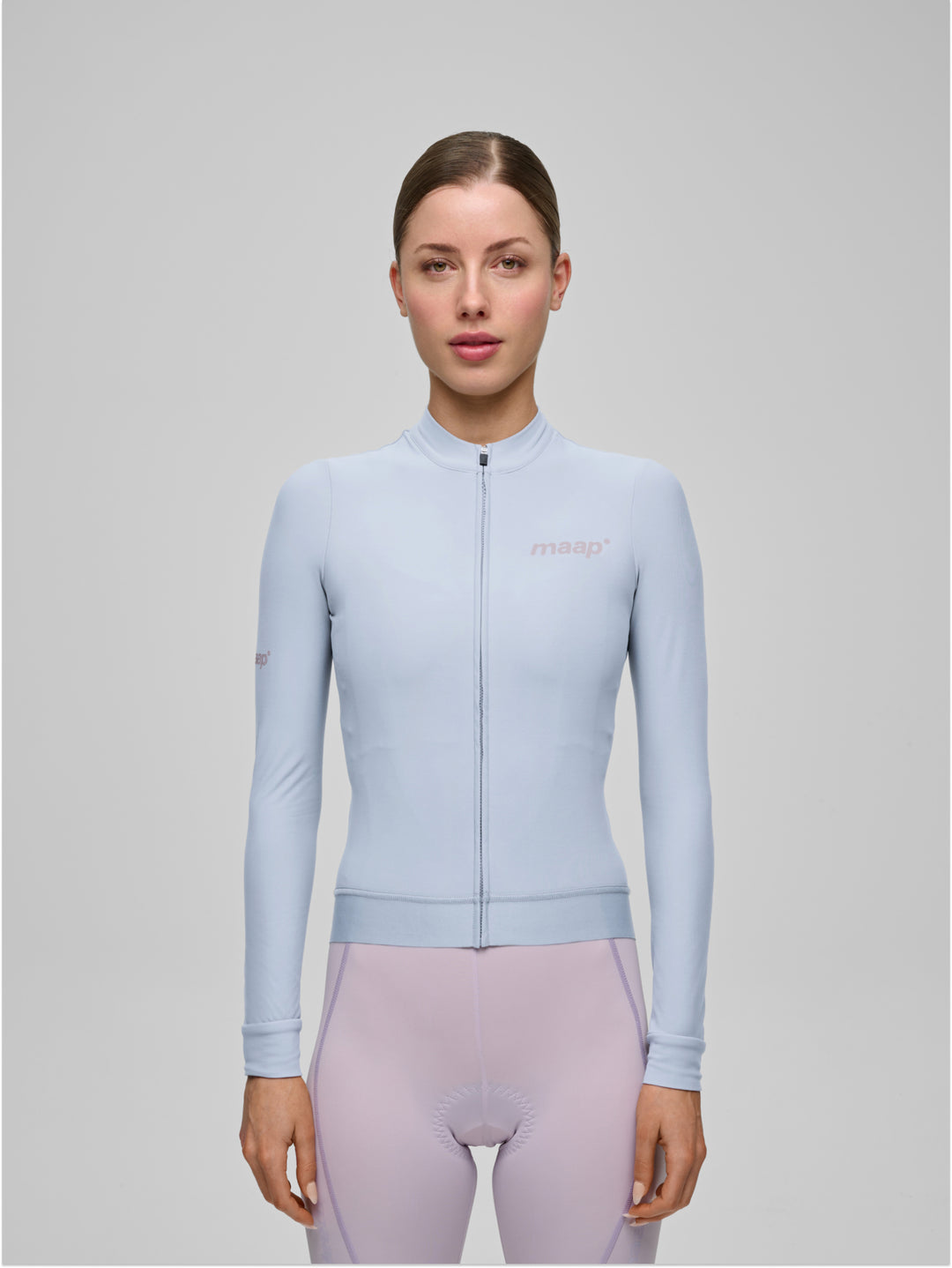 MAAP Training Women's Thermal Longsleeve Jersey 2.0 Blue Finch