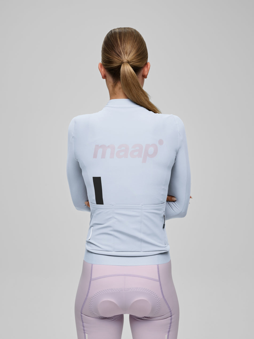 MAAP Training Women's Thermal Longsleeve Jersey 2.0 Blue Finch