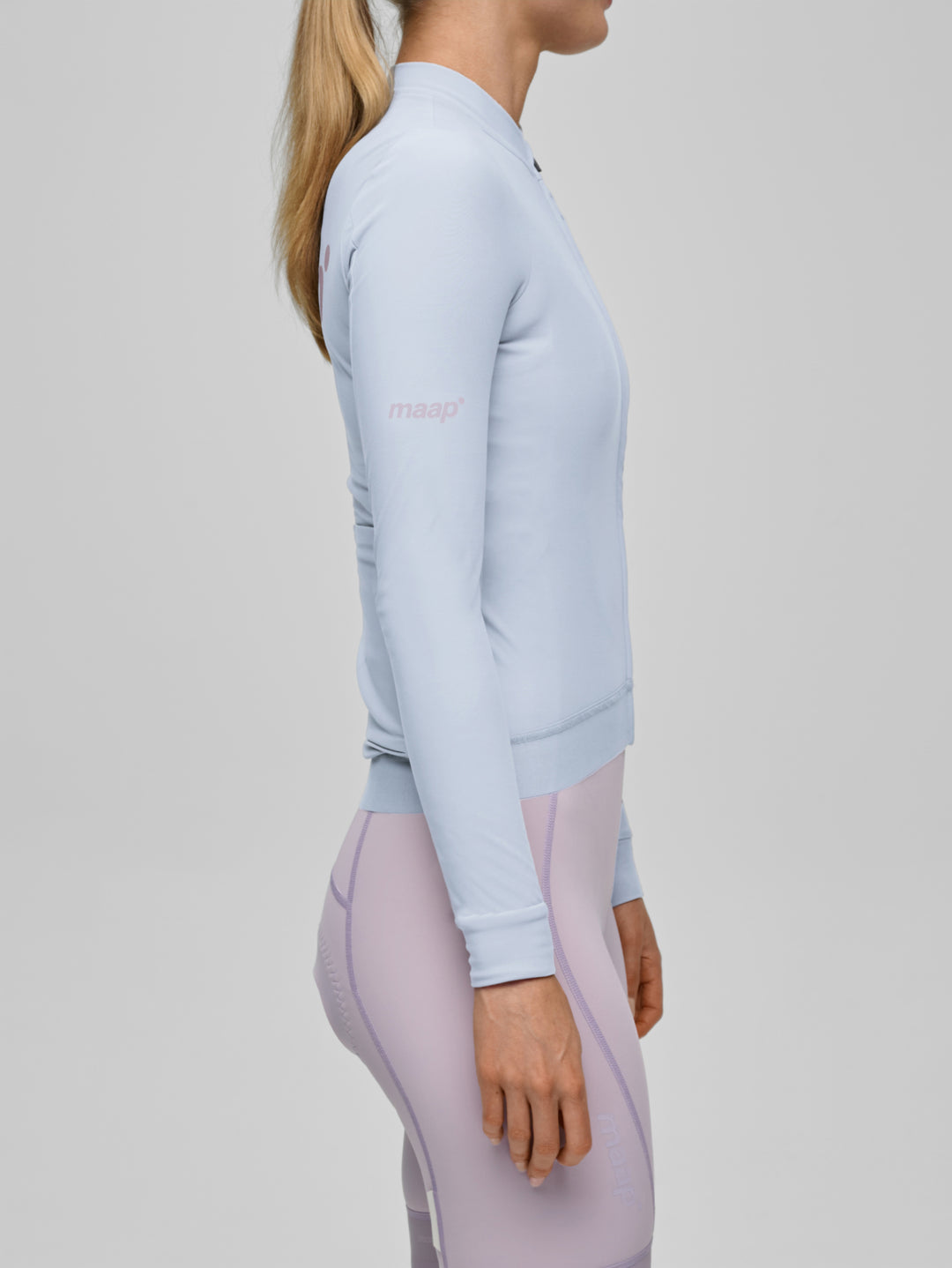 MAAP Training Women's Thermal Longsleeve Jersey 2.0 Blue Finch