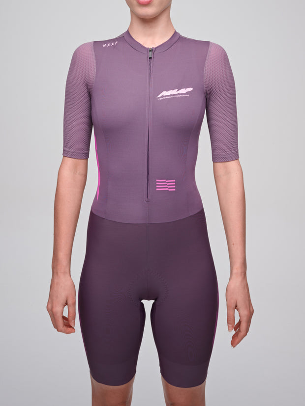 MAAP Eclipse Women's Pro Race Suit Berry