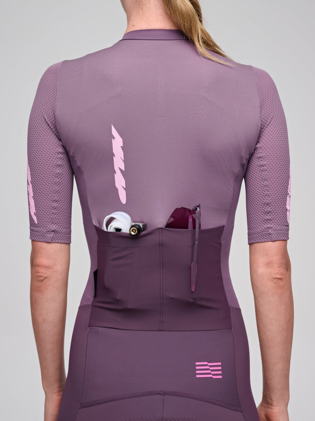 MAAP Eclipse Women's Pro Race Suit Berry